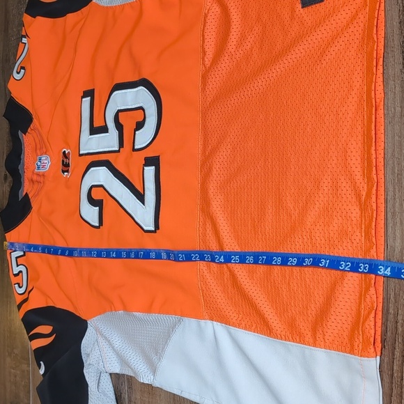 Nike On-Field Cincinnati Bengals NFL Authentic Jersey-Bernard 25 - Picture 11 of 13